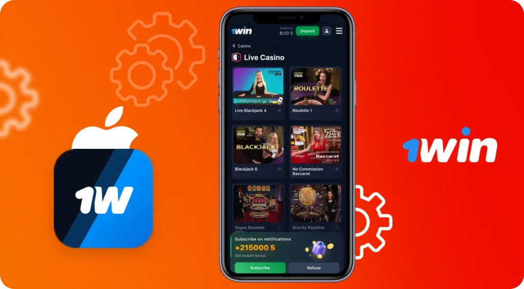 1win приложение на айфон